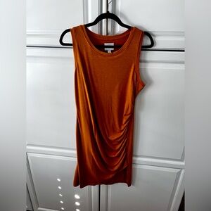 Nine West Vibrant Orange Mini Dress